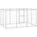 Outdoor Dog Kennel Galvanised Steel 7.26 M² Tbnxtbn