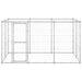 Outdoor Dog Kennel Galvanised Steel 7.26 M² Tbnxtbn