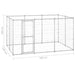 Outdoor Dog Kennel Galvanised Steel 7.26 M² Tbnxtbn