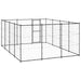 Outdoor Dog Kennel Steel 14.52 M² Tbnxtot