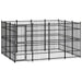 Outdoor Dog Kennel Steel 11.06 M² Tbkikip