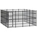 Outdoor Dog Kennel Steel 14.75 M² Tbkiknx