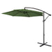 3m Outdoor Umbrella Cantilever With Protective Cover Patio