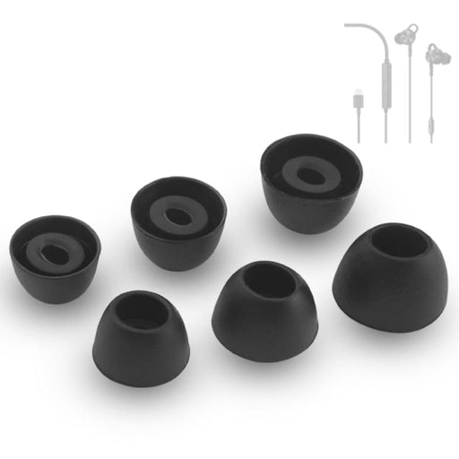 Oval Mouth Silicone Ear Tips For Huawei Active Noise