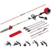 Petrol Pole Chainsaw Brush Cutter Whipper Grass Hedge