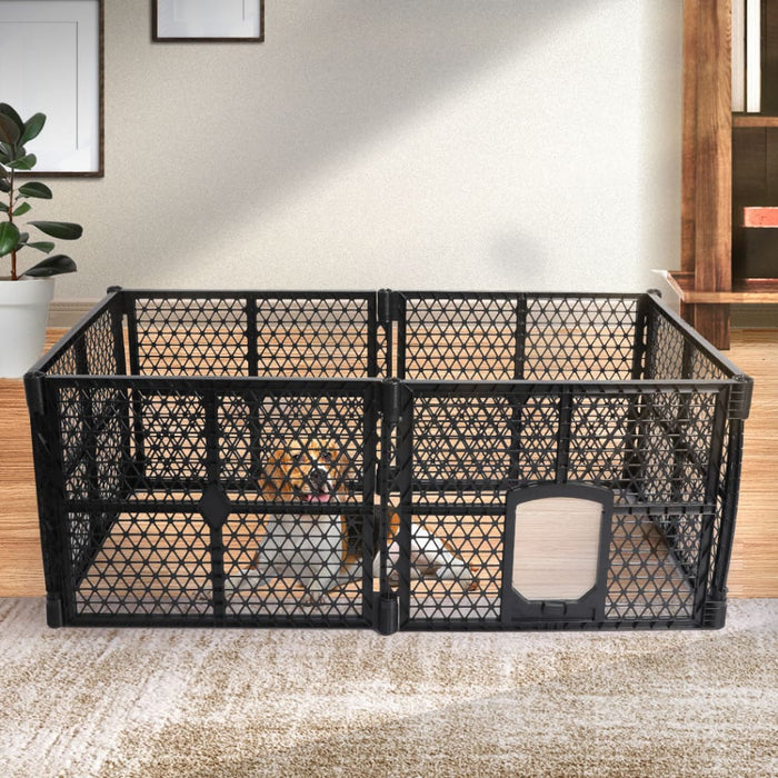 Pet Playpen Foldable Protable Dog Play Pens Plastic Garden