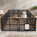 Pet Playpen Foldable Protable Dog Play Pens Plastic Garden