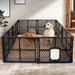 Pet Playpen Foldable Protable Dog Play Pens Plastic Garden