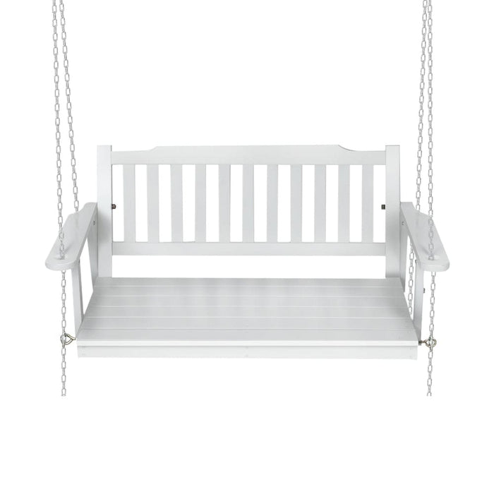 Porch Swing Chair With Chain Garden Bench Outdoor Furniture