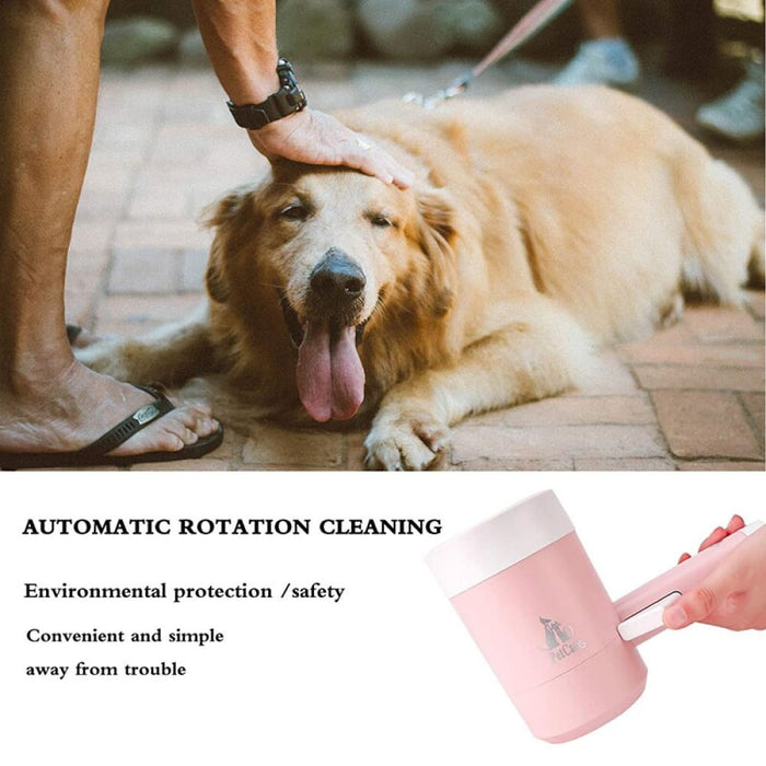 Portable Semi-automatic 360 Degree Rotation Comfortable Dog