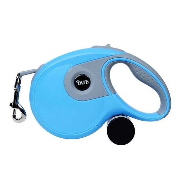 Premium 8m Retractable Automatic Pet Leash And Poop Bag