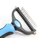 Professional Safe Undercoat Rake Dematting Comb