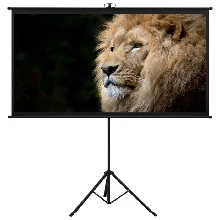 Projection Screen With Tripod 120’ 16:9 Poaop