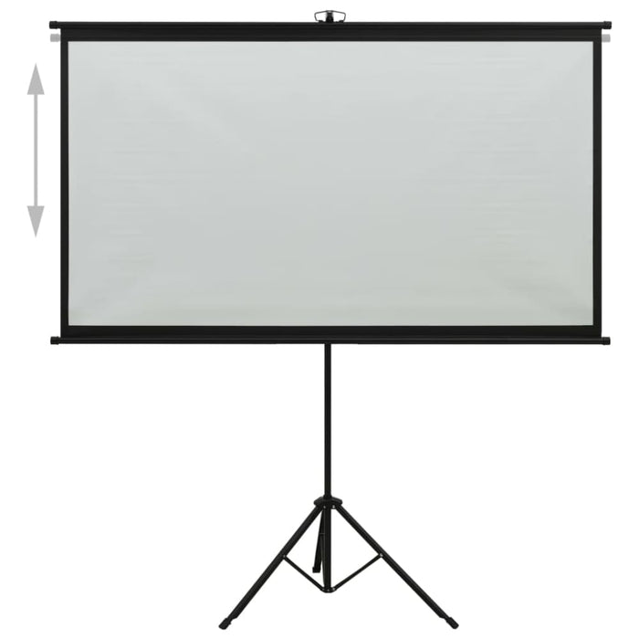 Projection Screen With Tripod 90’ 4:3 Poabl