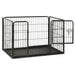 Puppy Playpen Steel 91,5x59x61cm Oibpip