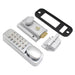 Push Button Digital Combination Security Door Lock Zinc