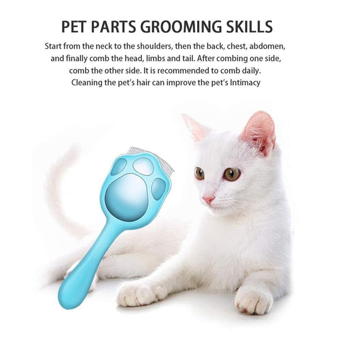 Quality Massaging Shell Grooming Pet Dematting Comb