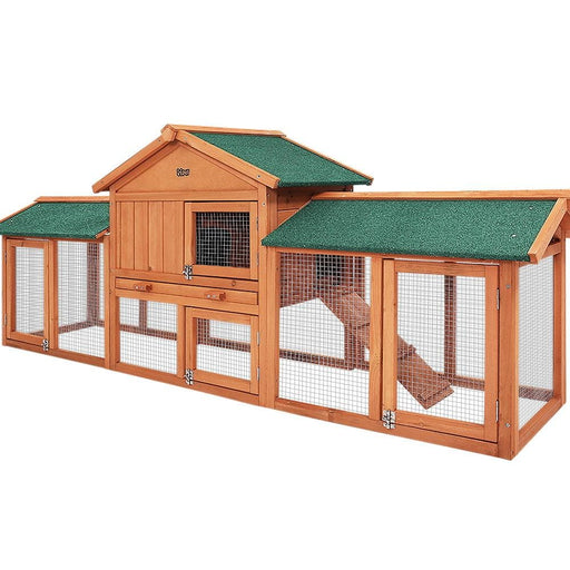 I.pet Rabbit Hutch Hutches Large Metal Run Wooden Cage