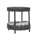 Rattan Pet Bed Elevated Raised Cat Dog House Wicker Basket