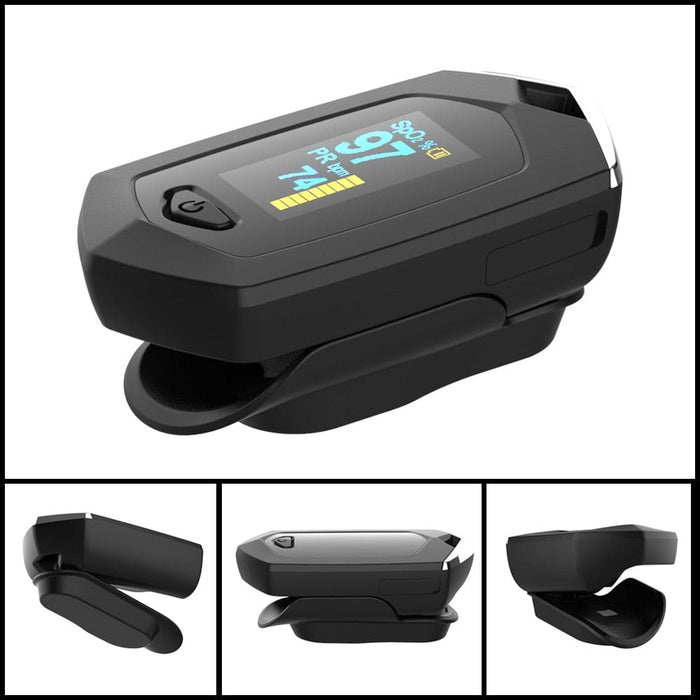 Rechargeable Digital Fingertip Pulse Oximeter