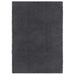 Rug Rectangular Anthracite 120x180 Cm Cotton Tapool