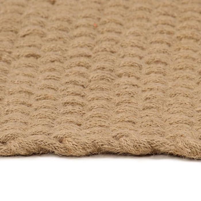 Rug Rectangular Natural 160x230 Cm Jute Tapobx