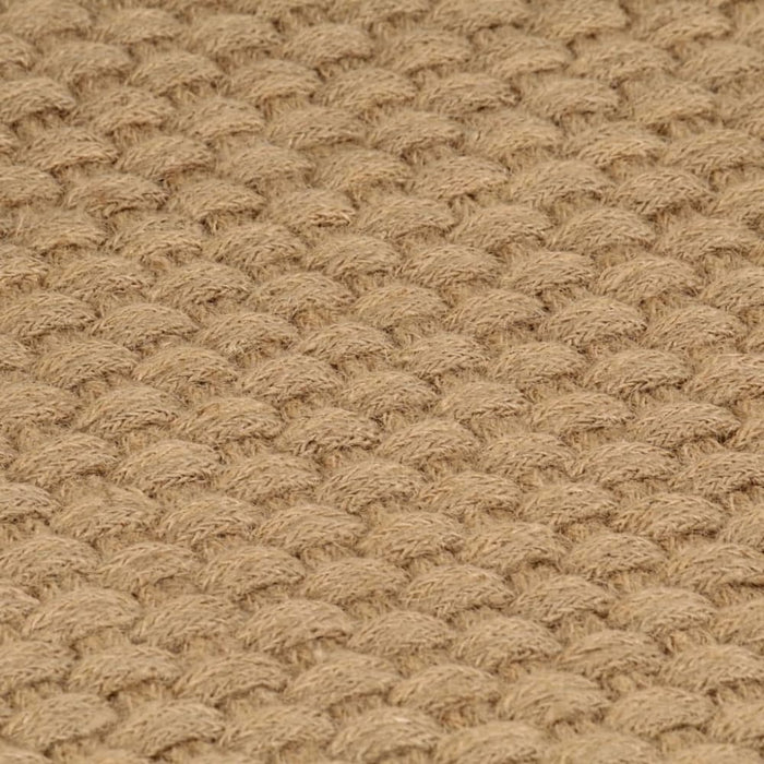 Rug Rectangular Natural 160x230 Cm Jute Tapobx