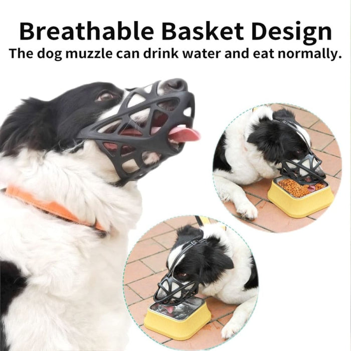 Reflective Anti-biting Licking Drinkable Pet Mouth Cover