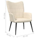 Relaxing Chair Cream Fabric Txikat