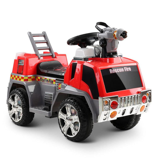 Rigo Kids Ride On Fire Truck Motorbike Motorcycle Car Red