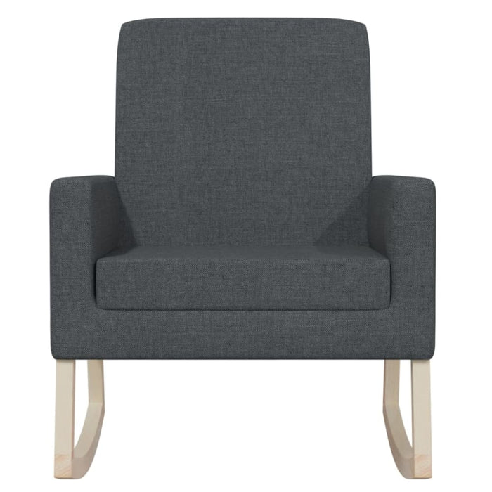 Rocking Chair Dark Grey Fabric Gl172916