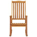 Rocking Chair Solid Acacia Wood Toonaa