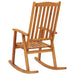 Rocking Chair Solid Acacia Wood Toonaa