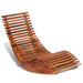 Rocking Sun Lounger Acacia Wood Gl16465