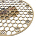 Round Honeycomb Wall Clock