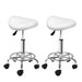 Goslash Picks 2x Saddle Salon Stool Swivel Barber Hair