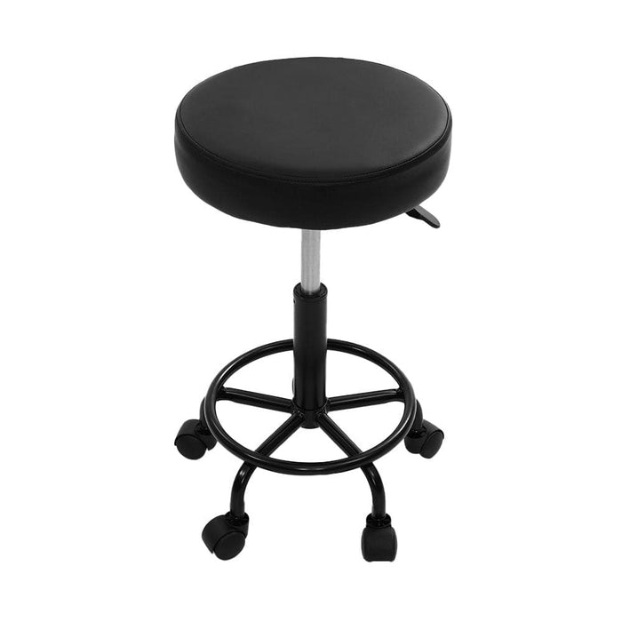 Goslash Picks 2x Saddle Salon Stool Swivel Barber Hair