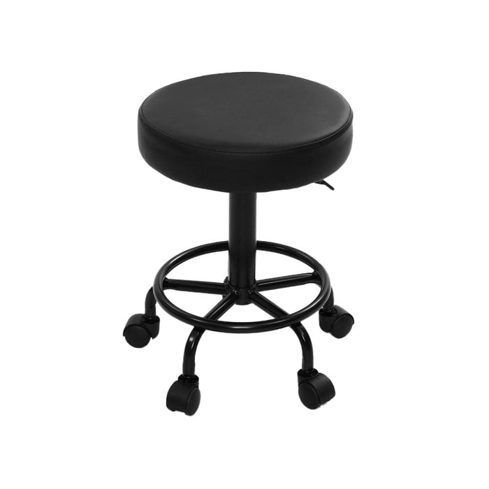 Goslash Picks 2x Saddle Salon Stool Swivel Barber Hair