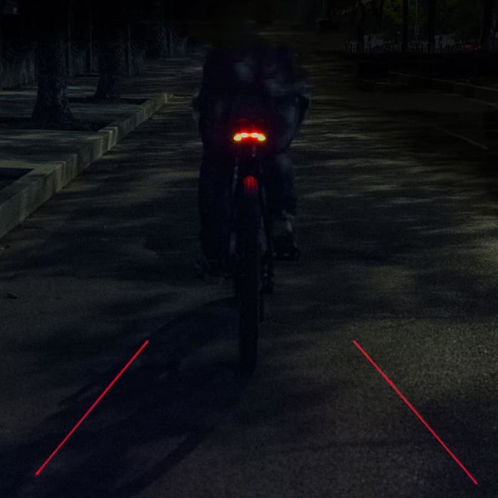 Safety Intelligent Remote Control Turn Sign Bicycle Light