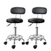 Goslash Picks 2x Salon Stool Swivel Round Barber Hair Bar