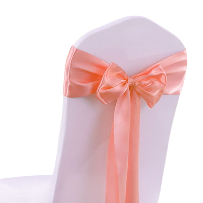 Goslash Picks 20x Satin Chair Sashes Cloth Cover Wedding