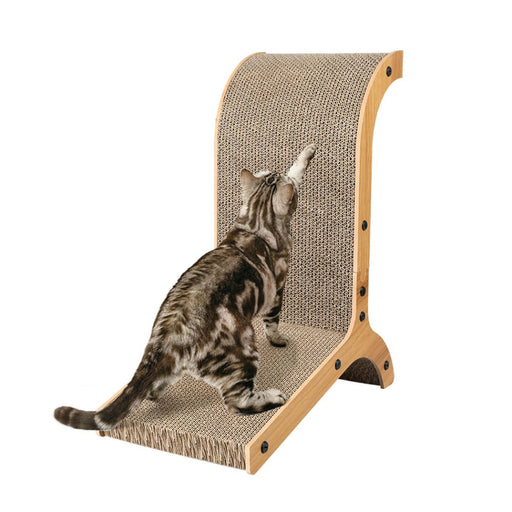 Goslash Picks Cat Scratch Pad Cardboard Kitten Scratcher