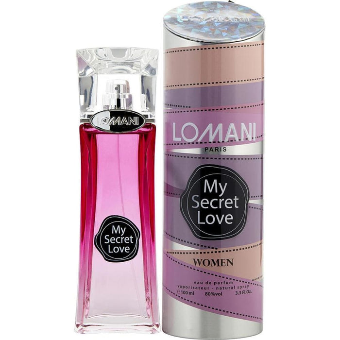 My Secret Love Edp Spray By Lomani For Women - 100 Ml