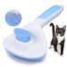 Self Cleaning Pet Grooming Slicker Comb For Shedding