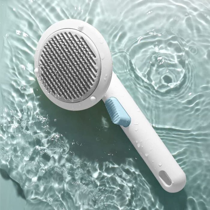 Self Cleaning Slicker Dog Grooming Comb Massage Gently