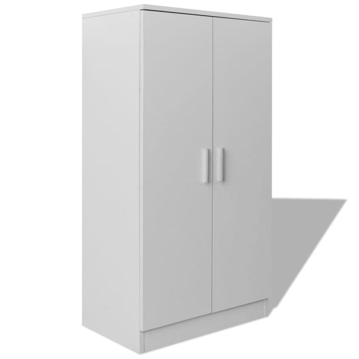 Shoe Cabinet 7 Shelves White Xatblx