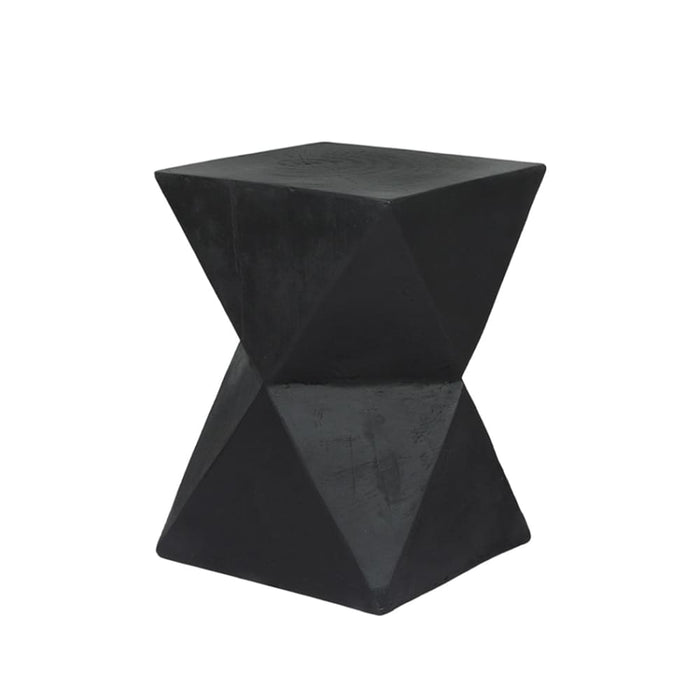 Side Table Terrazzo Geometric Shape Magnesia Stool Stone