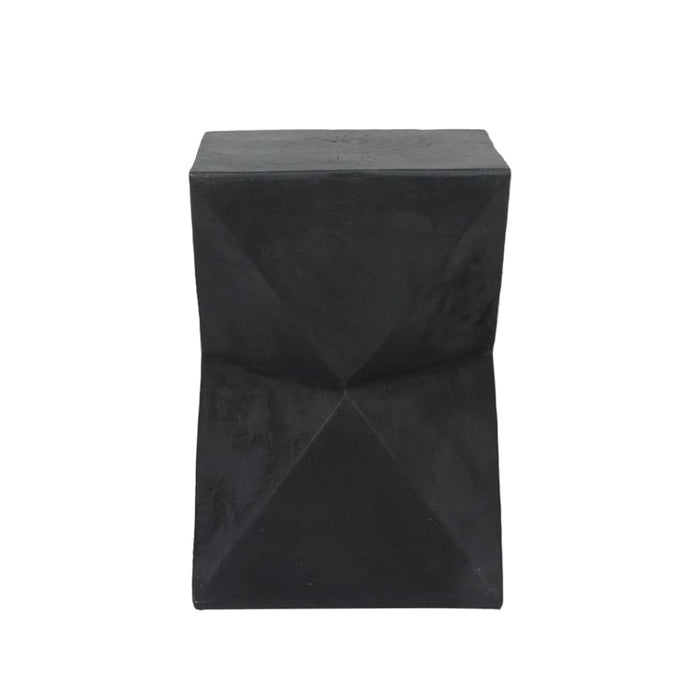 Side Table Terrazzo Geometric Shape Magnesia Stool Stone