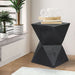 Side Table Terrazzo Geometric Shape Magnesia Stool Stone