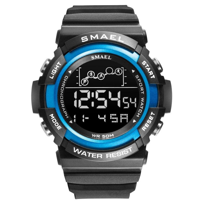 Simple Unique Digital Multifunction Wristwatch